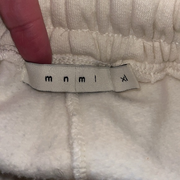 MNML off white sweatpants with black skeleton | size XL - Picture 8 of 9